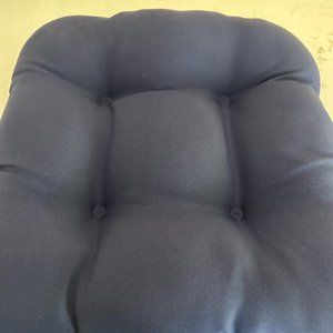 HD Designs Patriot Blue Tufted Seat Cushion